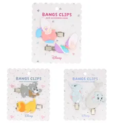 ディズニー 前髪クリップ ヤングオイスター （ ふしぎの国のアリス ） ダンボ わんわん物語 レディ トランプ 癖がつきにくい メイク ヘアアレンジ ギフト プレゼント かわいい しょうびどう 前髪 ヘアピン ヘアクリップ キッズ 女の子