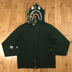 希少 BAPE エイプカモ パーカー フーディ 迷彩 総柄 ヴィンテージ 緑 s-l400.jpg