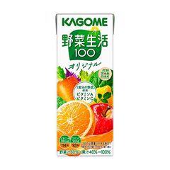 KAGOME カゴメ 野菜生活100 オリジナル 200ml×24本 (1ケース)
