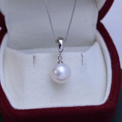 あこや真珠 pt900 7.5mmネックレスペンダント チェーン無し - メルカリ