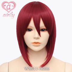 エアリー ウィッグ カスタムショート ワインレッド - メルカリShops