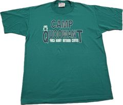 CAMP QUOOWANT YMCA HANBY OUTDOORCENTER（YMCAハンビー・アウトドアセンター）Tシャツ　XLサイズ