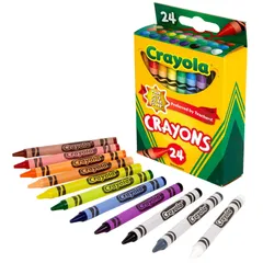【特価セール】523024 正規品 24色 クレヨン (Crayola) クレヨラ