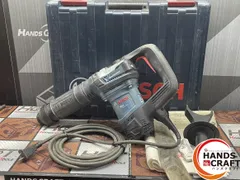 値下げしました！【中古】ボッシュ BOSCH GSH5 ハンマ ケース付き ※サイドハンドルの締め付けバンド欠品【ハンズクラフト佐賀】 中古】ボッシュ BOSCH GSH5 ハンマ ケース付き ※サイドハンドルの