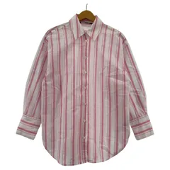 ZARA ザラ  ストライプ長袖シャツ sizeEUR S/ピンク×ホワイト