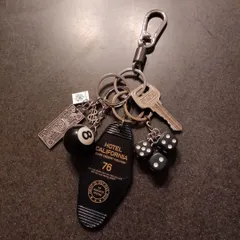 ストリート カラビナ　キーホルダー　アメカジ　じゃらじゃら　ヴィンテージ　ドル