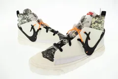 ナイキ NIKE ×READYMADE レディメイド BLAZER MID WHITE ブレーザー ミッド ホワイト スニーカー CZ3589-100 27.5 白 ブランド古着ベクトル 中古 ●▲■  250521