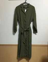 グローバルワーク　シャツワンピース　ロングコート