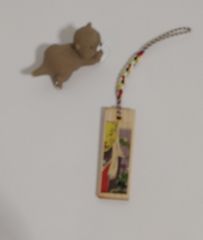 モノノ怪　木製根付けキーホルダー　C