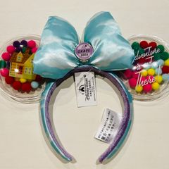 海外ディズニー　グレープソーダ　カチューシャ