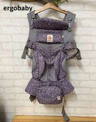 子供用品　ブランド　エルゴベビー オムニ360　クールエアーメッシュ　ピンクデジカモ　ergobaby　ベビーキャリア　抱っこ紐