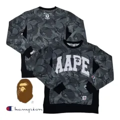 Champion 迷彩トレーナー A Bathing Ape BAPE. APE 迷彩トレーナーエイピー 希少】アベイシングエイプ