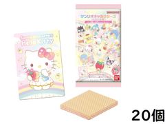 バンダイ(BANDAI) サンリオキャラクターズ ウエハース10～いちご新聞の50周年をみんなでおいわい～ 20個入 BOX 食玩 賞味期限 2026/05
