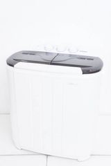 Used THANKO Small Two-Tub Washing Machine "Separate Wash Shima Senka" 3 STTWAMN3 3.6kg Wash Capacity