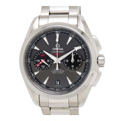 オメガ シーマスター アクアテラ 150m GMT クロノグラフ 231.10.43.52.06.001 自動巻き ステンレススティール メンズ OMEGA【中古】 【時計】