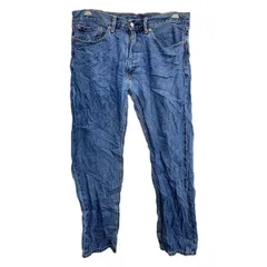 Levi's 505 デニムパンツ W36 リーバイス レギュラーフィット ビッグサイズ インディゴ コットン 古着卸 アメリカ仕入 2502-559