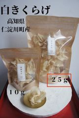 薬膳食材【白きくらげ(25g)：高知県仁淀川町産】