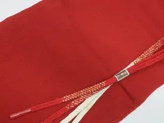 【一輝堂】【着物】 和装小物 帯締め 帯揚げ セット 帯締 帯揚 ちりめん 角組 25w04-5735