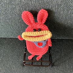 パクパクモンスター　小物入れ　リップケース　ハンドメイド