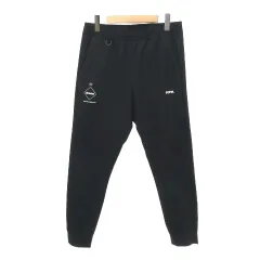 エフシーレアルブリストル F.C.Real Bristol FCRB 18ss STRETCH LIGHT WEIGHT EASY PANT 薄手 Mサイズ 黒 ブラック ■U90のサムネイル