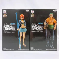ワンピース ドラマチックショーケース 3rdシーズン コンプリートセット 2025年最新】ワンピース dramatic showcase 3rdの人気アイテム