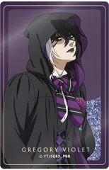 【中古】アクリルスタンド・アクリルパネル グレゴリー・バイオレット グリッターアクリルブロック 「黒執事 -寄宿学校編-」