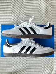 （K25234）アディダス サンバ ヴィーガン 22.5㎝ ホワイト×ブラック 3/18・3/25発売｜adidas Samba Vegan 2colors｜抽選/販売/定価
