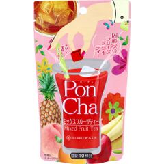 PonCha(ポンチャ) ミックスフルーツティー 13g(10粒入)