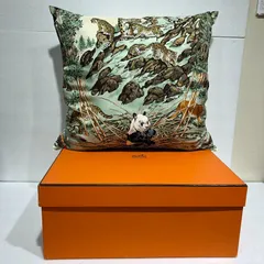 （⭐️⭐️⭐️⭐️様）新品未使用品　HERMES クッション2個 楽天市場】エルメス クッション（インテリア・寝具・収納）の通販