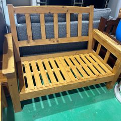ベンチ　ガーデン　インテリア　椅子　チェア　ウッド　木製　ローチェア