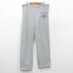 W35/古着 ビンテージ チャンピオン champion リバースウィーブ スウェット パンツ メンズ 70s 単色タグ 298 薄グレー 霜降り spe 25sep22 