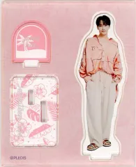 【中古】アクリルスタンド・アクリルパネル ジョンハン アクリルスタンド 「SEVENTEEN CAFE 2022 ～SUNSET RESORT～」