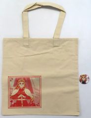 鬼滅の刃 ufotable ヒロマ　トートバッグ　缶バッジ付き　甘露寺蜜璃 鬼滅の刃 ufotable ヒロマ トートバッグ 缶バッジ付き 甘露寺蜜璃