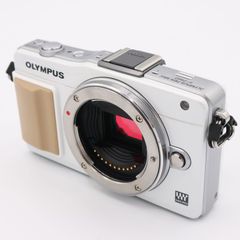 OLYMPUS ミラーレス一眼 PEN mini E-PM2 ボディ ホワイト E-PM2 BODY WHT　#250327_BGP509257