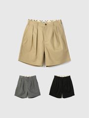 Schott ショット チノ ショーツ ダブルプリーツ T/C ショーツ 2タック タック ハーフパンツ ワーク ワイド 7825913001 DOUBLE PLEATED T/C SHORTS