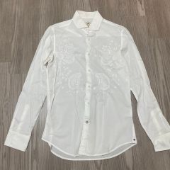 theory luxe セオリーリュクス  PEARL TWILL ARUAN　七分袖　ブラウス　とろみ　ダックテール  ・40 03-4308259 紺 theory luxe セオリーリュクス PEARL TWILL ARUAN 七分袖