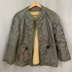 60s US AIR FORCE キャトル ライナー USAF ミリタリー ボア フライト ジャケット olive オリーブ No.I428のサムネイル