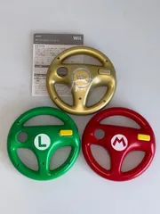wiiハンドル マリオ ルイージ ゴールド ゴールデン 限定デザイン 3点セット