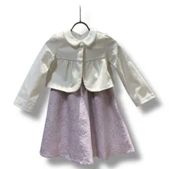 組曲 クミキョク セレモニーセットアップ 小学校 入学式 裏地コットン size120 キッズ 春 ゴーゴー古着久喜倉庫店 草283