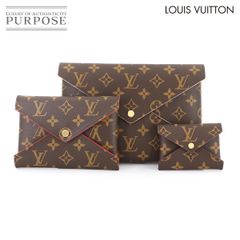 未使用 展示品 ルイ ヴィトン LOUIS VUITTON モノグラム ポシェット キリガミ ポーチ M62034 Kirigami Pochette 90286308