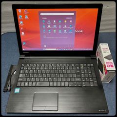 【中古ノートPC】Windows11対応／dynabook（東芝）B65/M ／新品SSD240GB・8GBメモリ