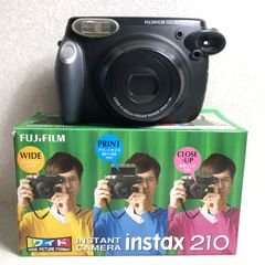 【DH804】FUJIFILM instax210 ワイド インスタントカメラ 富士フィルム
