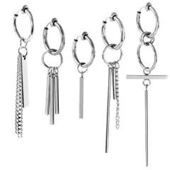 【最短発送】フープイヤリング レディース イヤーカフ ノンホールピアス フェイクピアス メンズ 韓国 イヤリング 穴なし INTERNATIONAL] 両耳セット [SEIYA