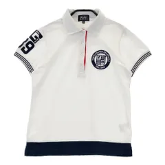 サイズ：0 PEARLY GATES パーリーゲイツ  半袖ポロシャツ  ホワイト系 [240101487783] ゴルフウェア レディース ストスト