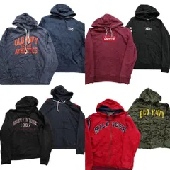 古着卸 まとめ売り ブランドMIX パーカー スウェット 8枚セット (メンズ Ｌ ) バンズ リーバイス トミーヒルフィガー  中古 古着 NB1790