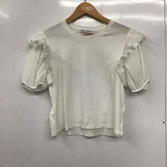 ZARA ザラ カットソー 半袖 0085 378 251 袖プリーツ フリル