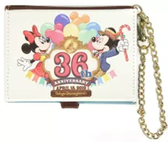 【中古】雑貨 ミッキー＆ミニー パスケース 「ディズニー」 東京ディズニーランド36周年記念グッズ