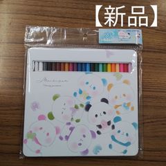カミオジャパン  缶ケース入り24色色鉛筆  もちもちぱんだ