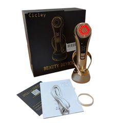 美顔器　リフトアップ　 Cicley RF   1台6役 KFT-MR168 リフトアップ　引き締め　温感マッサージ　保湿　クレンジング　美白効果