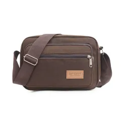 ☆ ブラウン ☆ ショルダーバッグ メンズ pmysbag08 ショルダーバッグ 小さめ 斜めがけ メンズ ショルダーバック ショルダー バッグ 斜めがけ バック 斜めがけバッグ 斜め掛けバッグ 軽量 軽い 横型 かっこいい シンプル カジュアル 無地